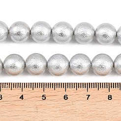 Wrinkle Textured Shell Pearl Beads Strands&nbsp;BSHE-E016-10mm-08