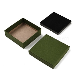 Cardboard Paper Jewelry Storage Boxes with Sponge&nbsp;CON-P023-01E-01