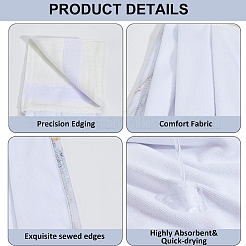 2Pcs Fibre Cleaning Cloth&nbsp;AJEW-WH20156-003