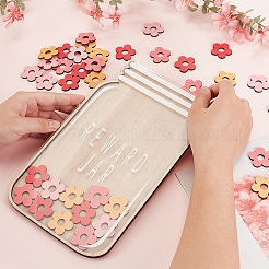 DIY Wood Flower Reward Chart for Kids&nbsp;AJEW-WH0542-79