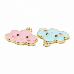 Alloy Enamel Pendants&nbsp;ENAM-B054-12G