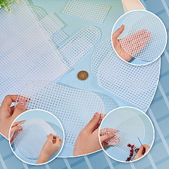 4styles Plastic Mesh Canvas Sheet&nbsp;DIY-TA0015-42