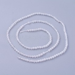 Natural Rainbow Moonstone Beads Strands&nbsp;G-F619-19-2mm