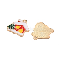 Alloy Enamel Pendants&nbsp;ENAM-I061-01KCG-10