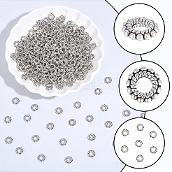 300Pcs Tibetan Style Alloy Beads&nbsp;TIBEB-PA0001-17