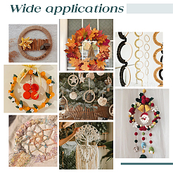 Unfinished Wooden Pieces Rings Shape&nbsp;DIY-WH0349-06