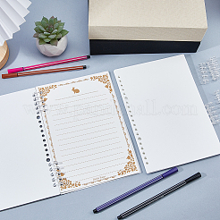 PP Plastic Detachable Binder Cover with Clip&nbsp;OFST-WH0004-113A-01
