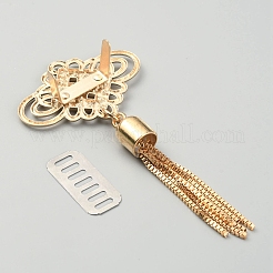 Alloy Rhinestone Bag Decorative Buckle Clip&nbsp;FIND-WH0111-190
