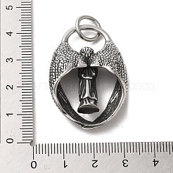304 Stainless Steel Pendants&nbsp;LS-STAS-D091-07AS