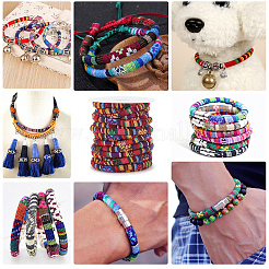 10M Ethnic Style Nylon Braided String&nbsp;NWIR-BC0001-02A