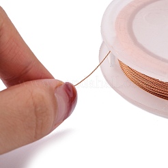 3 Strands Copper Craft Wire&nbsp;CWIR-WH0005-0.4mm-R