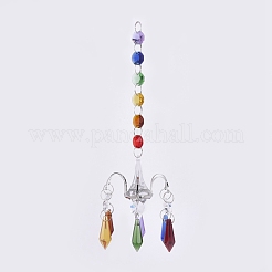 Crystal Ceiling Chandelier Ceiling Chandelier Ball Prisms Suncatcher Hanging Ornament&nbsp;AJEW-WH0021-38