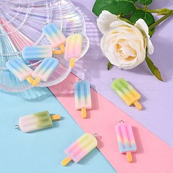 Rainbow Resin Pendants&nbsp;X-CRES-S359-30