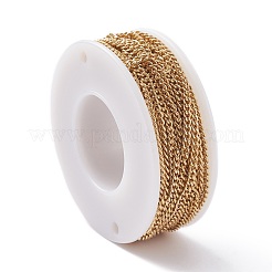 304 Stainless Steel Curb Chain&nbsp;CHS-G011-11G-01