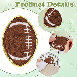 Computerized Embroidery Cloth Iron on/Sew on Patches&nbsp;DIY-WH0430-795