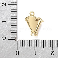 Valentine's Day Brass Charms&nbsp;KK-H294-04G