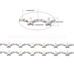 Tarnish Resistant 304 Stainless Steel Decorative Chains&nbsp;CHS-E001-02P