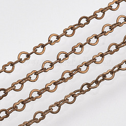 Brass Heart Link Chains&nbsp;CHC-T008-03R-01