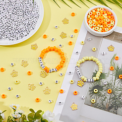 DIY Letter Beads Bracelets Making Kits&nbsp;DIY-DC0004-05