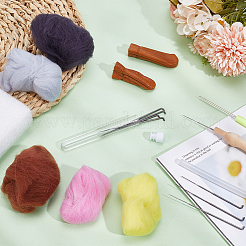 Needle Felting Wool Roving&nbsp;AJEW-PH0011-68