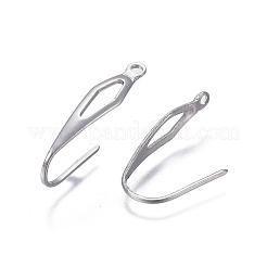 Tarnish Resistant 304 Stainless Steel Earring Hooks&nbsp;STAS-P236-23P