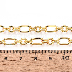 Brass Oval Link Chains&nbsp;CHC-T018-24G