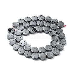 Synthetic Non-Magnetic Hematite Beads Strands&nbsp;G-H303-B20