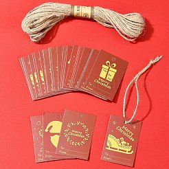 100Pcs Rectangle Paper Gift Tags&nbsp;CDIS-FS0001-19A