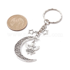 Tibetan Style Alloy Pendants Keychains&nbsp;KEYC-JKC00731