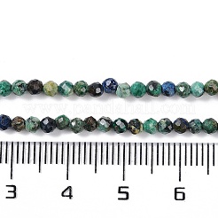 Natural Chrysocolla and Lapis Lazuli Beads Strands&nbsp;G-P542-A03-02