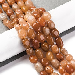Natural Red Aventurine Beads Strands&nbsp;G-G146-A02-01