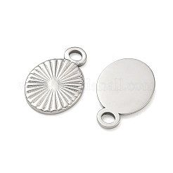 304 Stainless Steel Pendants&nbsp;STAS-L022-580P