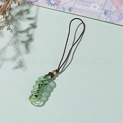 Glass Pendant Decorations&nbsp;HJEW-JM00408-05