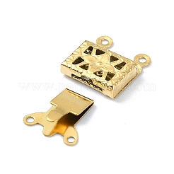 Ion Plating(IP) 304 Stainless Steel Box Clasp&nbsp;STAS-Q318-04G