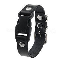 Imitation Leather & Alloy & Plastic Bracelets for Men Women&nbsp;FS-WG10CE2-01
