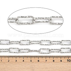 304 Stainless Steel Paperclip Chains&nbsp;CHS-A018-01P