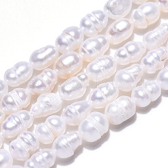 Natural Cultured Freshwater Pearl Beads Strands&nbsp;PEAR-N012-03K