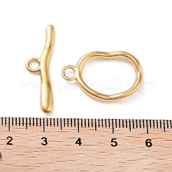 Ion Plating(IP) 304 Stainless Steel Toggle Clasps&nbsp;X-STAS-A092-04B-G