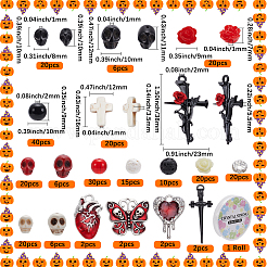 DIY Gothic Style Stretch Bracelet Making Kits&nbsp;DIY-SC0033-36