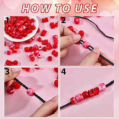 1Bag Plastic Hair Braiding Tool&nbsp;FIND-PA0001-61