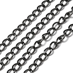 Aluminium Twisted Curb Chains&nbsp;CHA-YW0001-07B