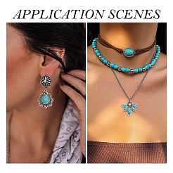 18Pcs 9 Style Tibetan Style Alloy Pendants&nbsp;FIND-TA0003-76
