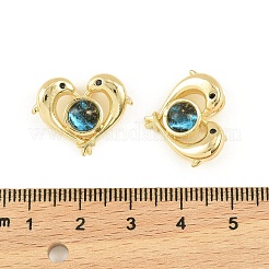Brass Enamel Pendants&nbsp;KK-I477-03G