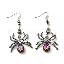 Alloy Plastic Dangle Earrings&nbsp;EJEW-P319-01B-01