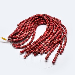 Natural Imperial Jasper Beads Strands&nbsp;G-I122-6mm-04