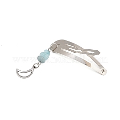 6Pcs 6 Styles Iron Snap Hair Clips&nbsp;PHAR-JH00142