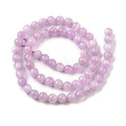 Natural Kunzite Beads Strands&nbsp;G-D856-03-6mm-01