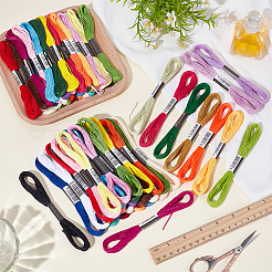 72 Bundles Polycotton Embroidery Floss&nbsp;OCOR-GO0001-31