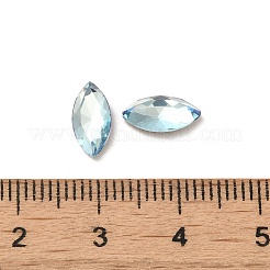 Glass Rhinestone Cabochons&nbsp;RGLA-P037-09B-D202
