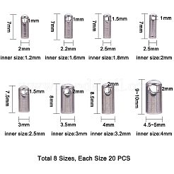 304 Stainless Steel Cord Ends&nbsp;STAS-UN0001-24P
